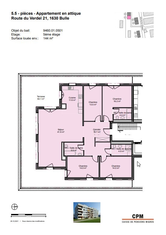 5 ½ rooms apartment