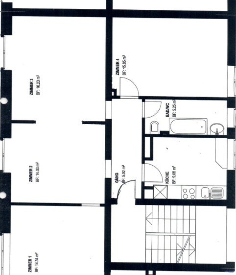 Appartement de 3 pièces