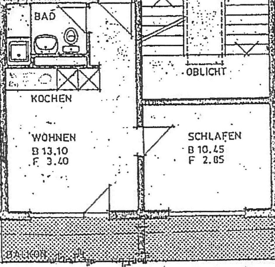 Appartement de 2 pièces