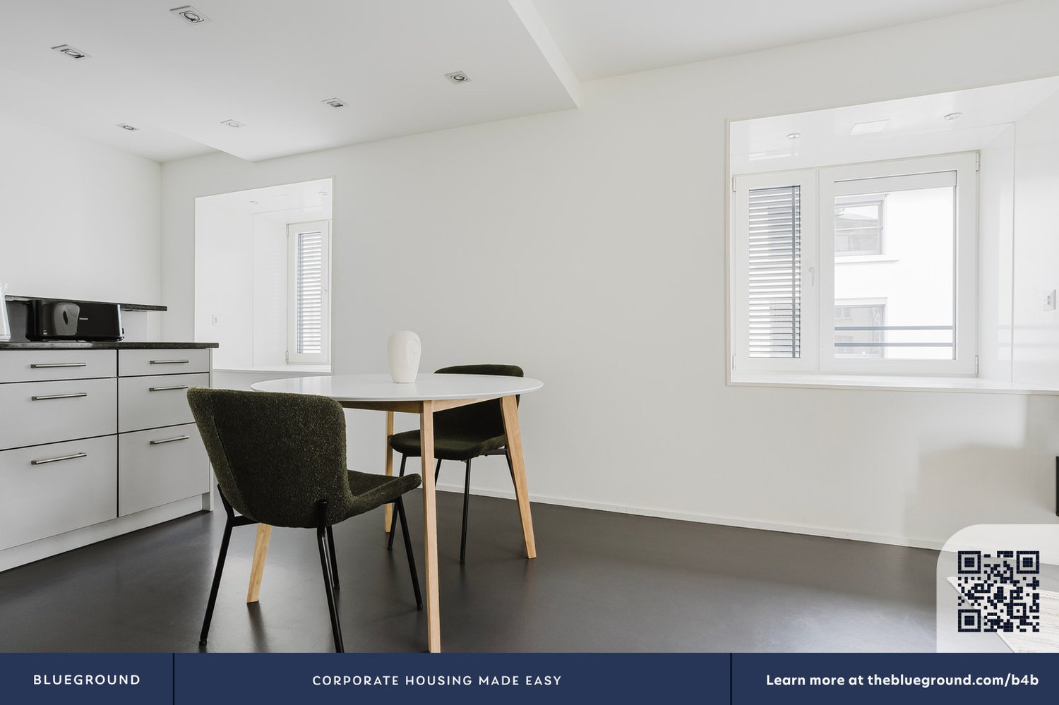 2 ½ rooms furnished flat