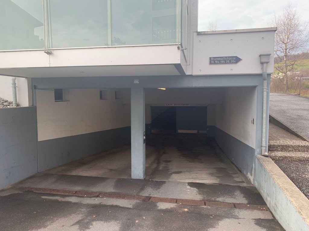 Covered bike parking