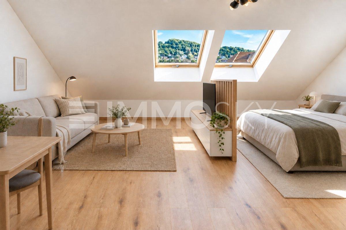 2 ½ rooms roof flat