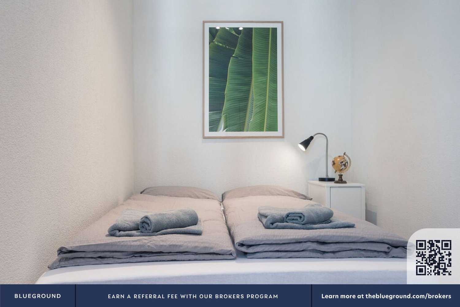 2 rooms furnished flat