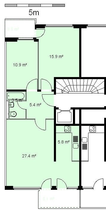 Appartamento di 3 ½ locali