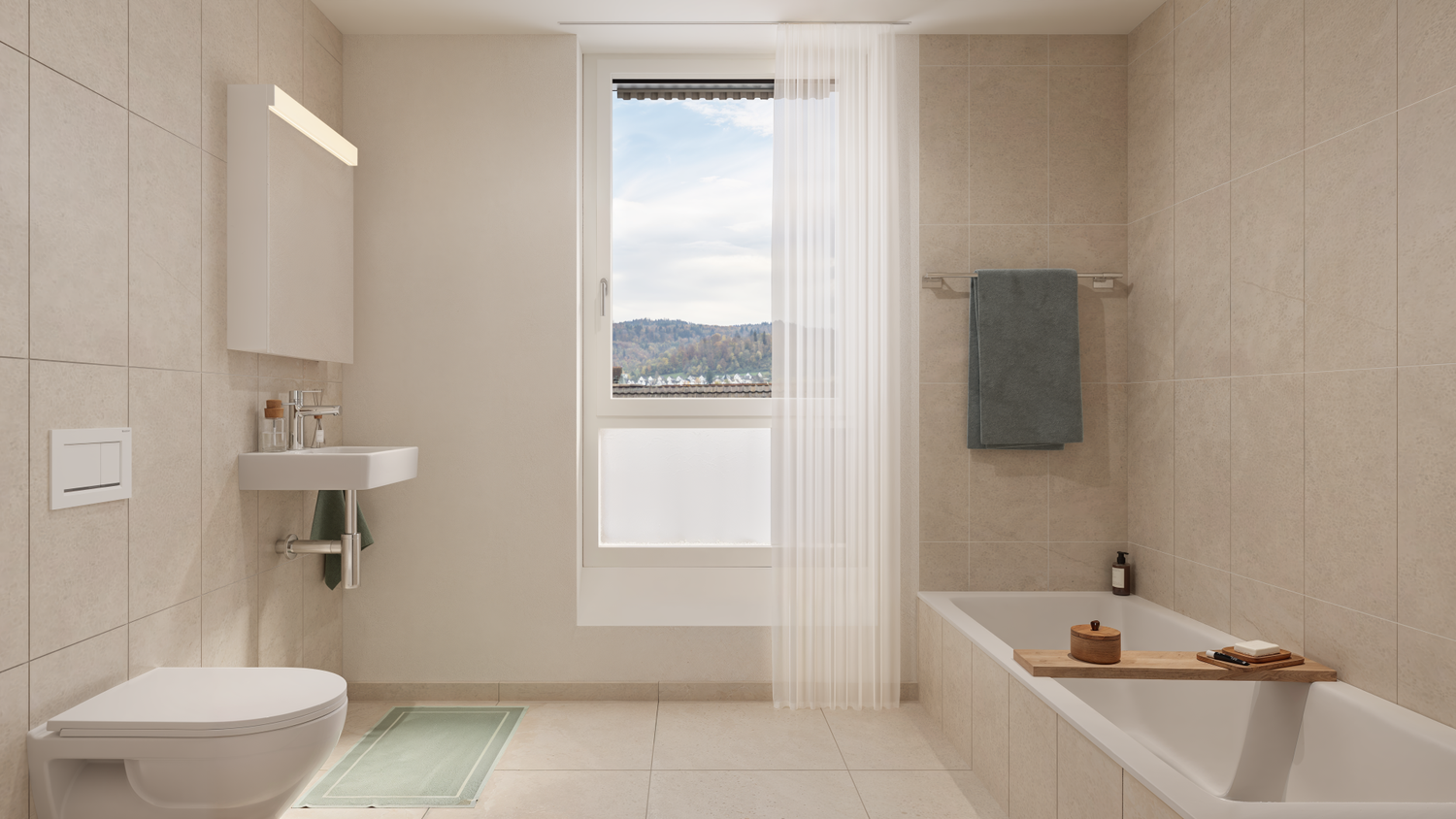 3 ½ pièces appartement