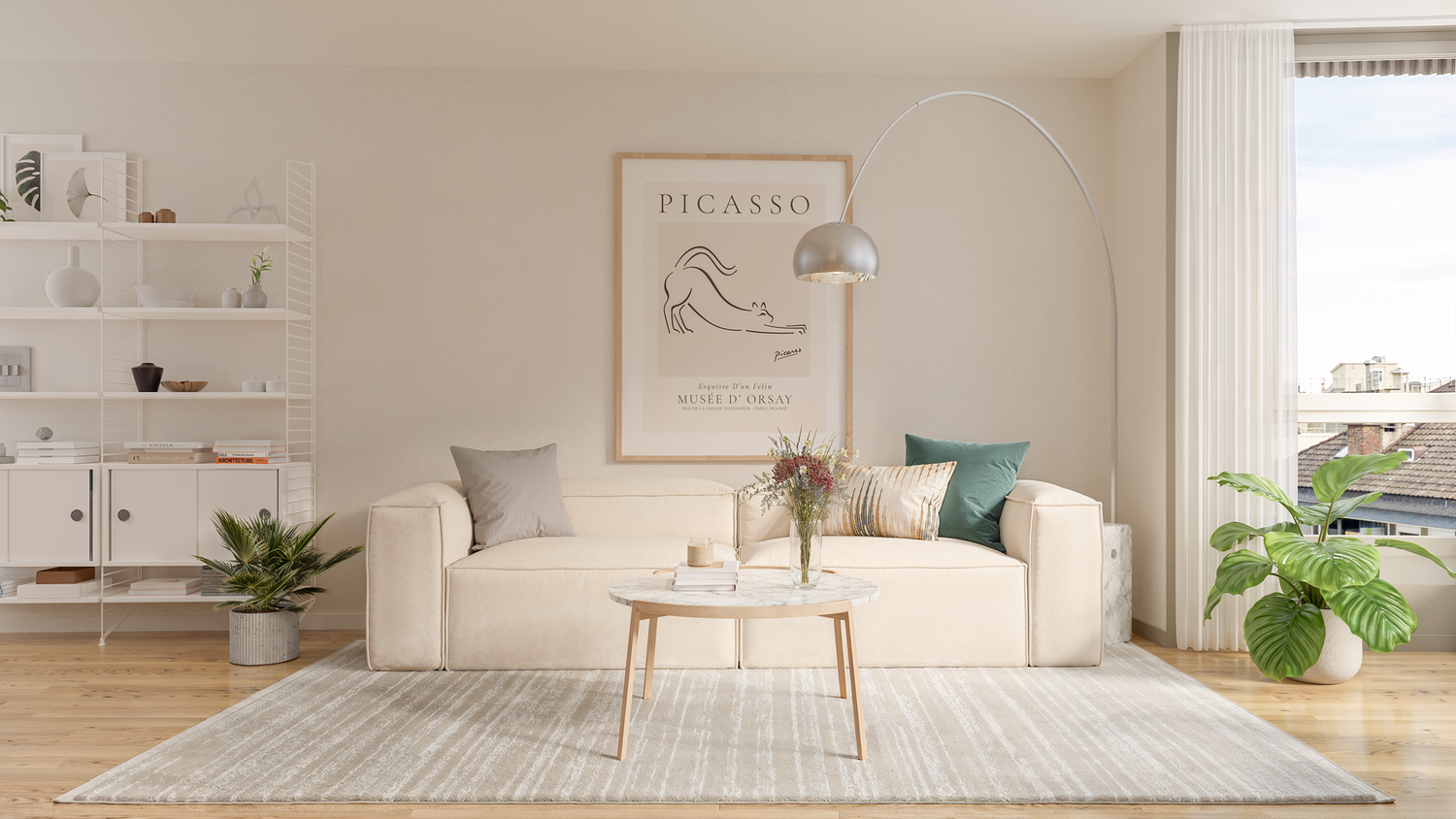 3 ½ pièces appartement