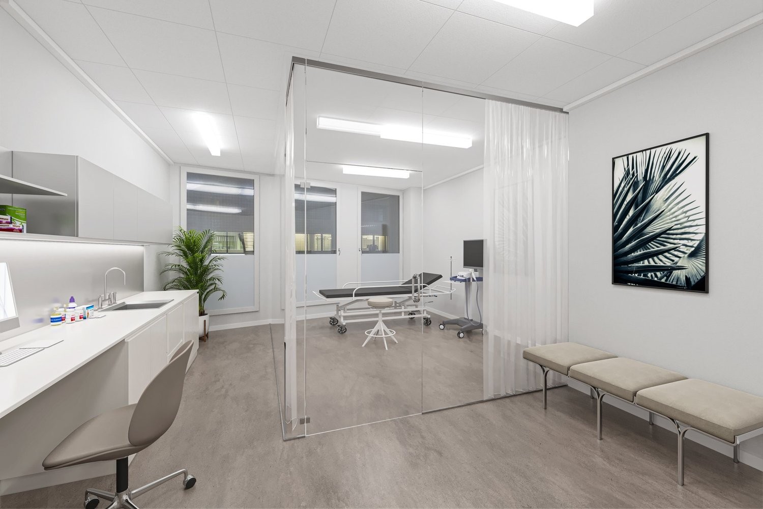 129m² cabinet