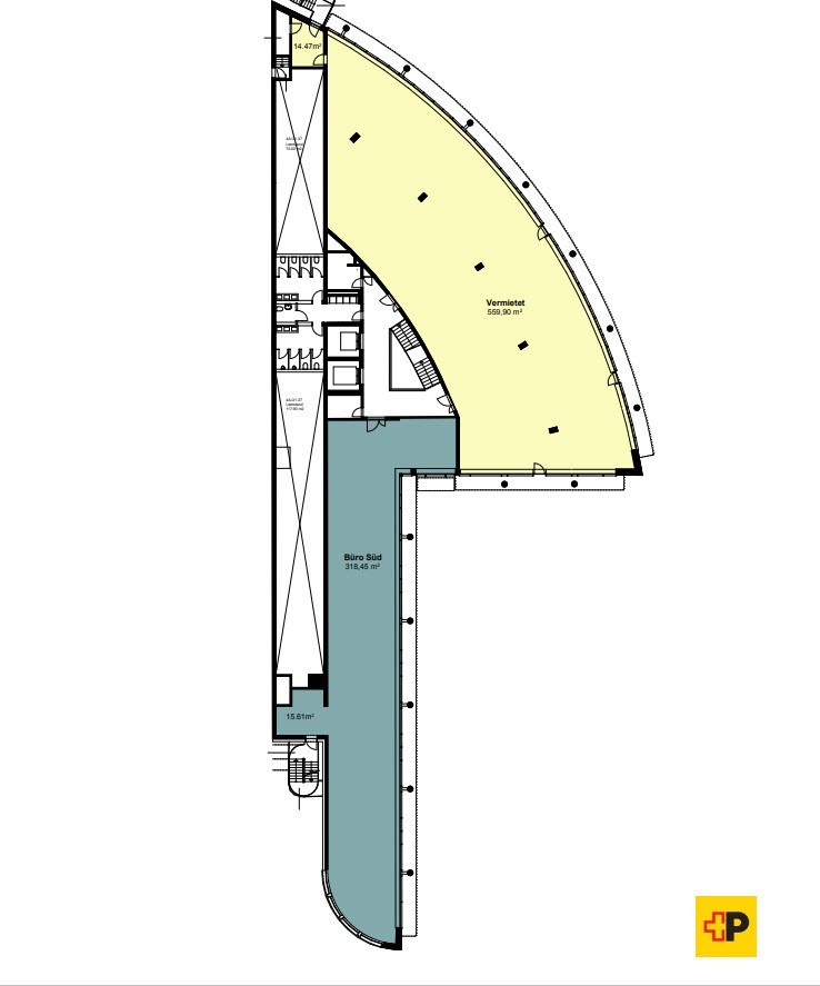 334m² office