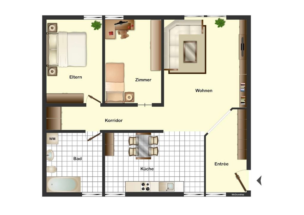 3 ½ rooms apartment, Foto 5 von 5