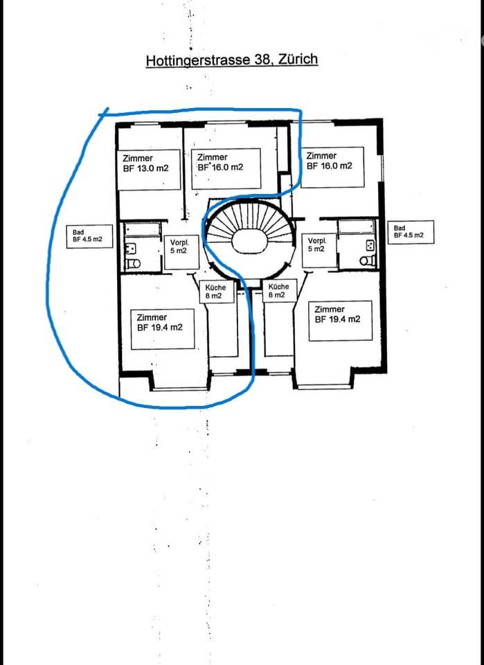 2 ½ Zimmer Wohnung
