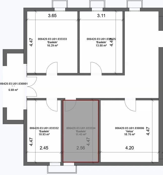 11m² hobby room