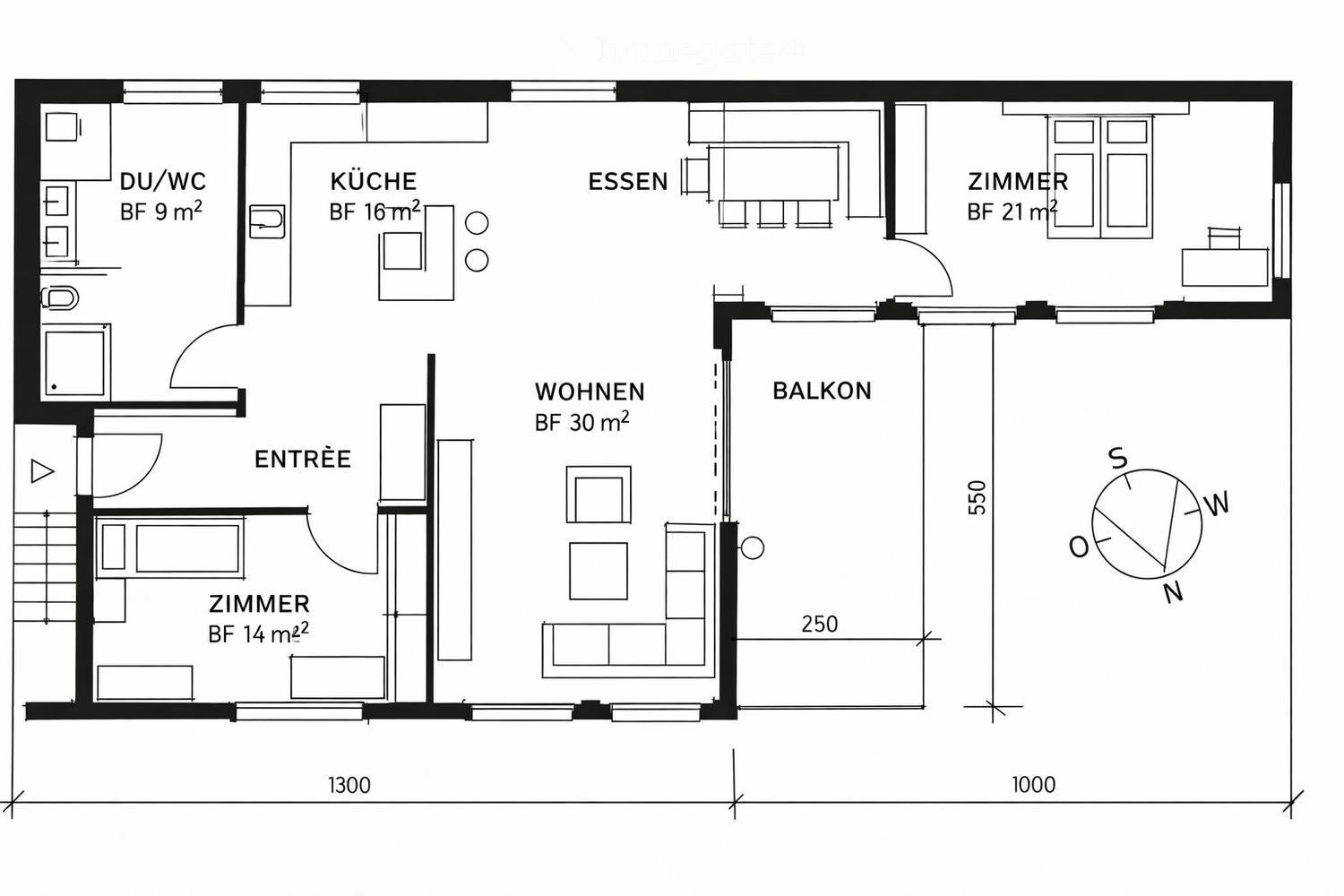 3 ½ rooms apartment, Foto 4 von 5