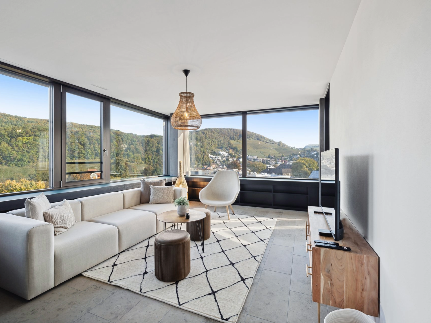 3 ½ rooms furnished flat
