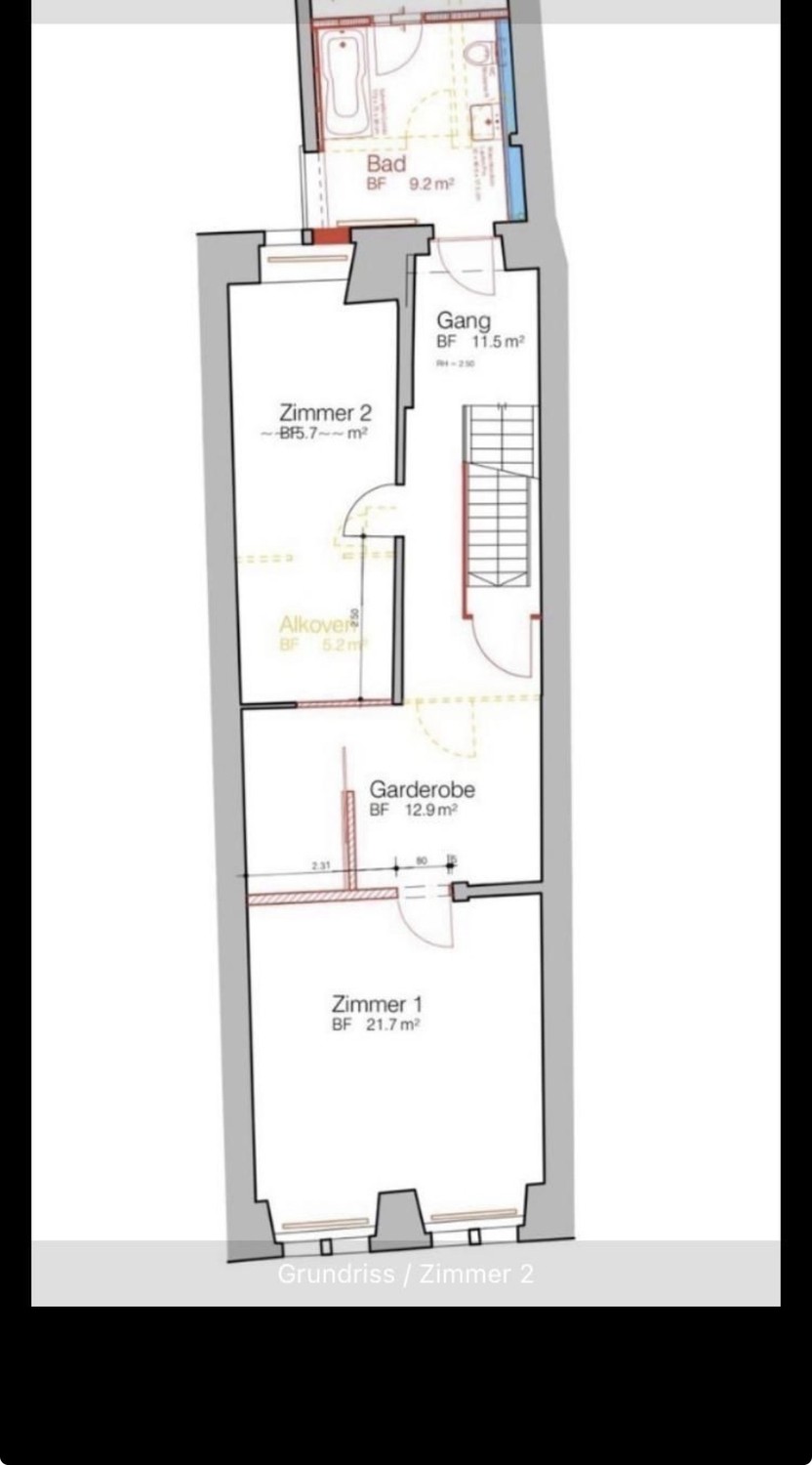 Room in a shared flat