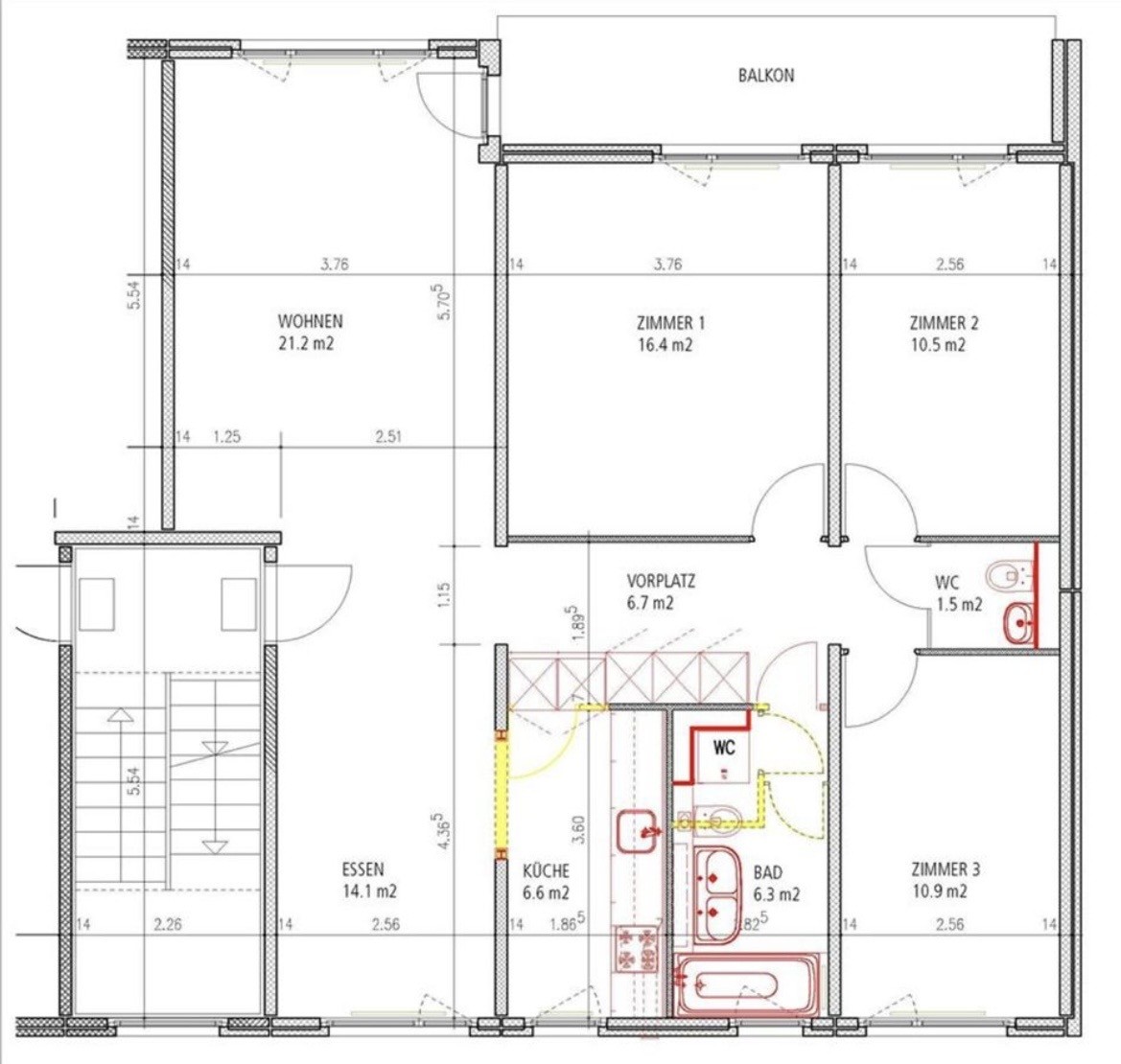 Appartement de 4 ½ pièces