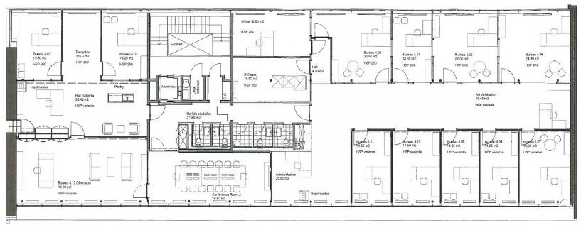 ufficio di 503m²