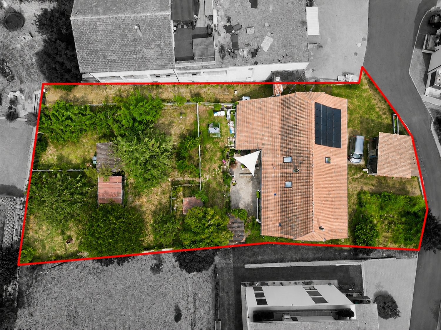 1666m² terrain à bâtir