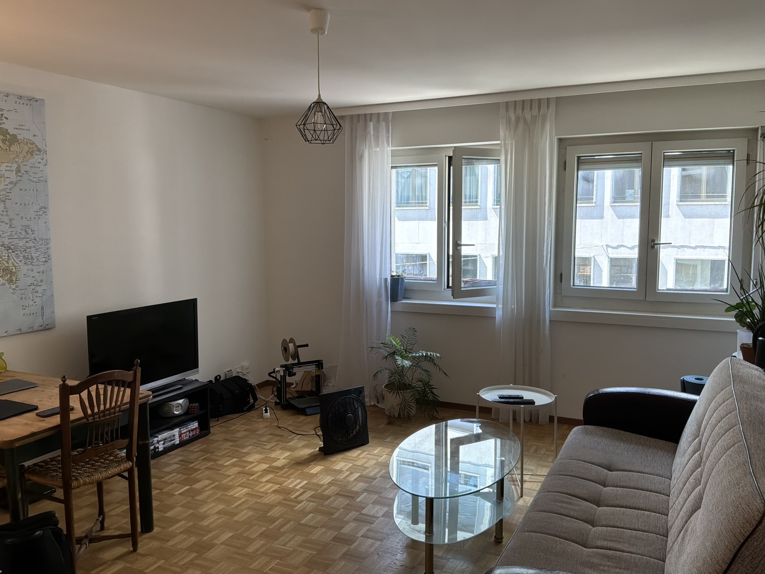 Chambre dans un appartement partagé