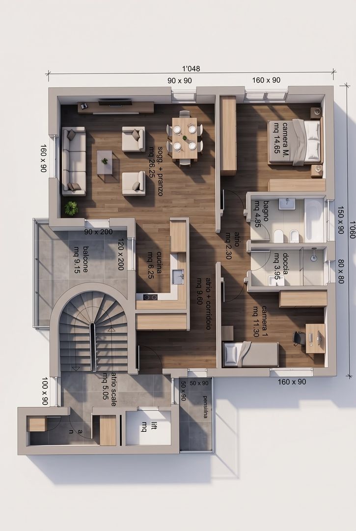3 ½ Zimmer-Wohnung