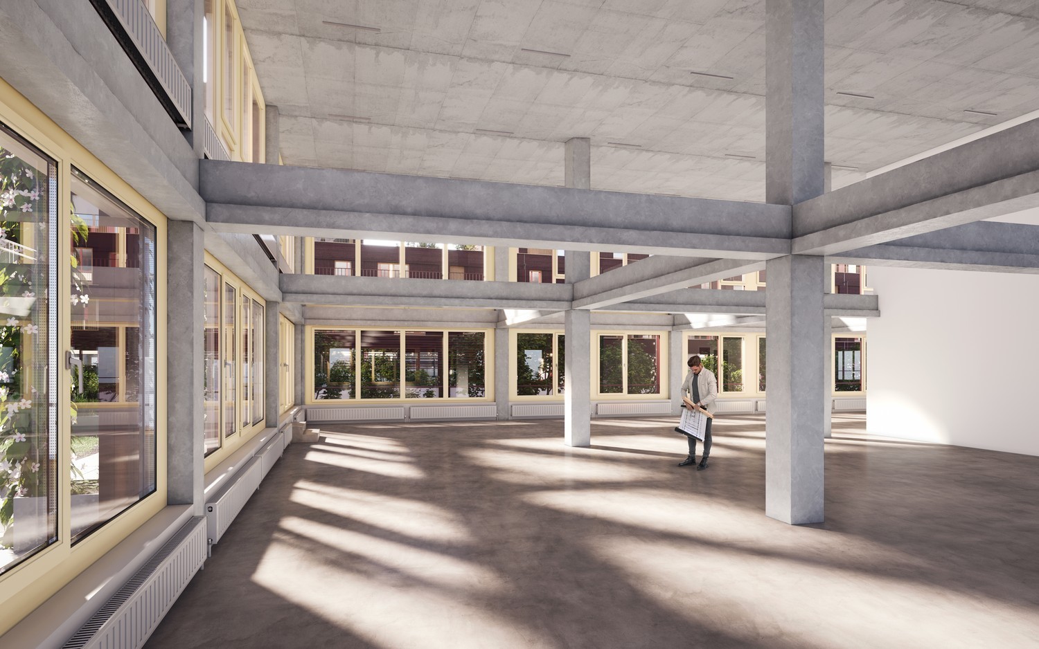 4360m² office