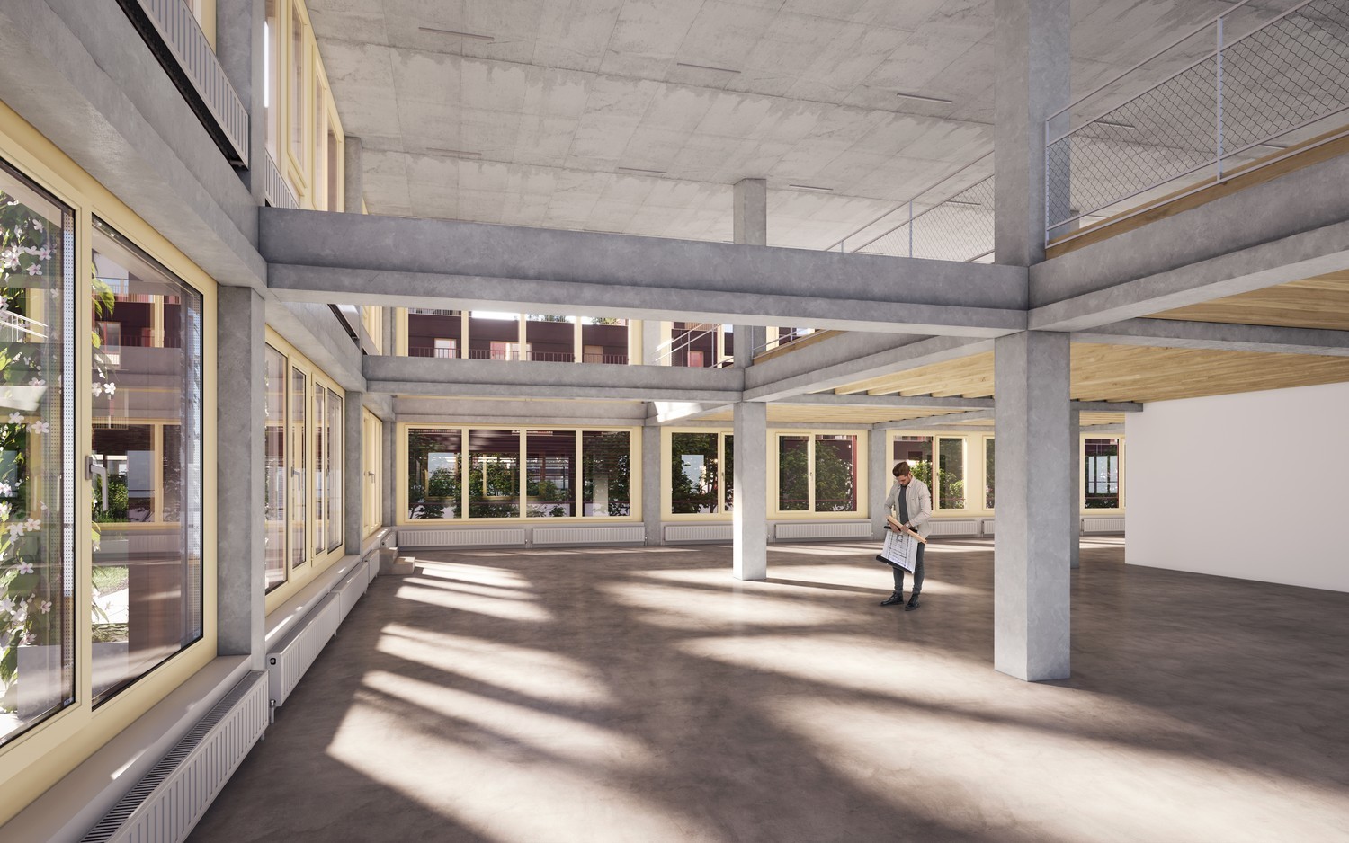 4360m² office