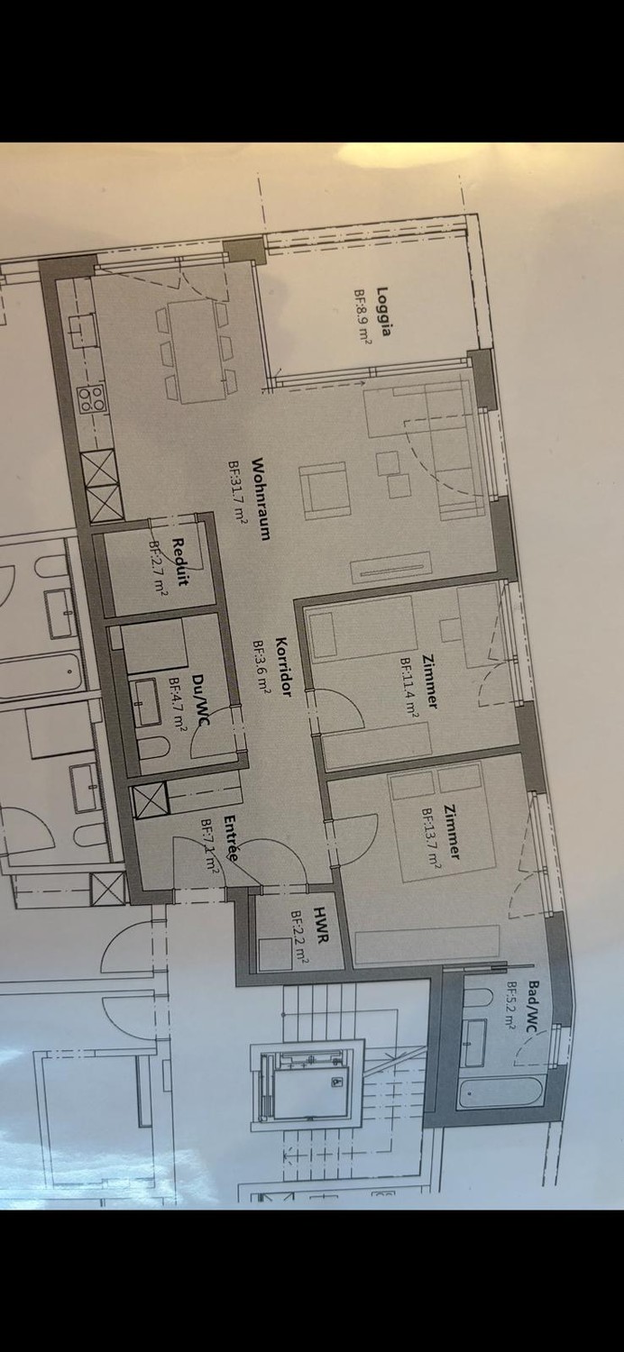 3 ½ Zimmer Wohnung