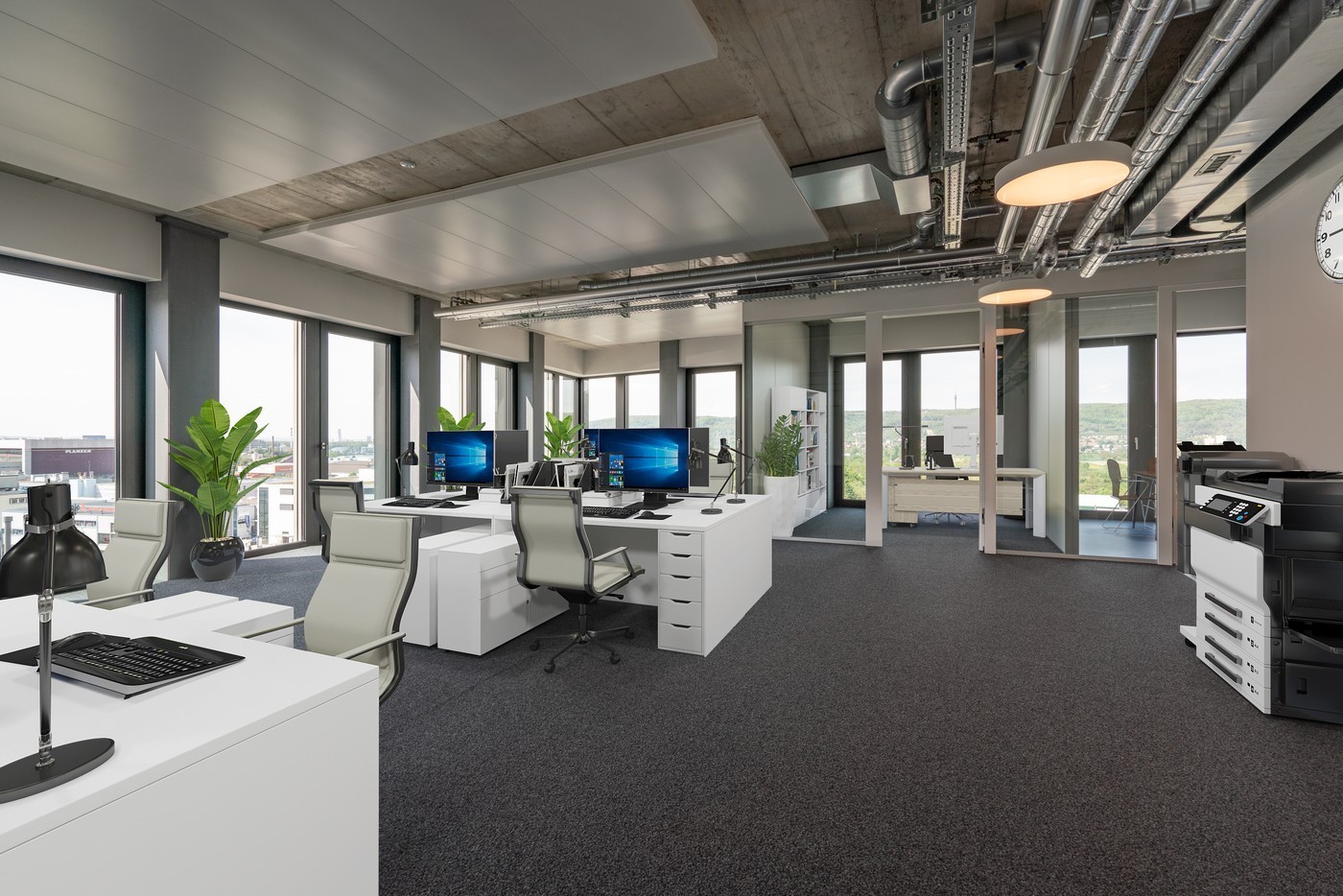 256m² ufficio, foto 1 di 6