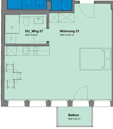 1 ½ rooms apartment, photo 6 sur 6