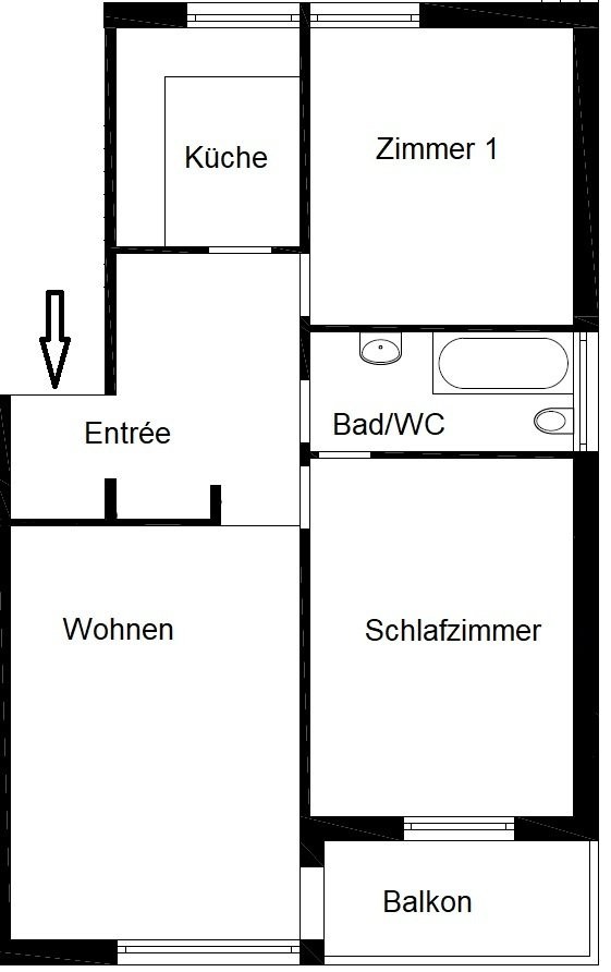 Appartement de 3 ½ pièces, photo 9 sur 9