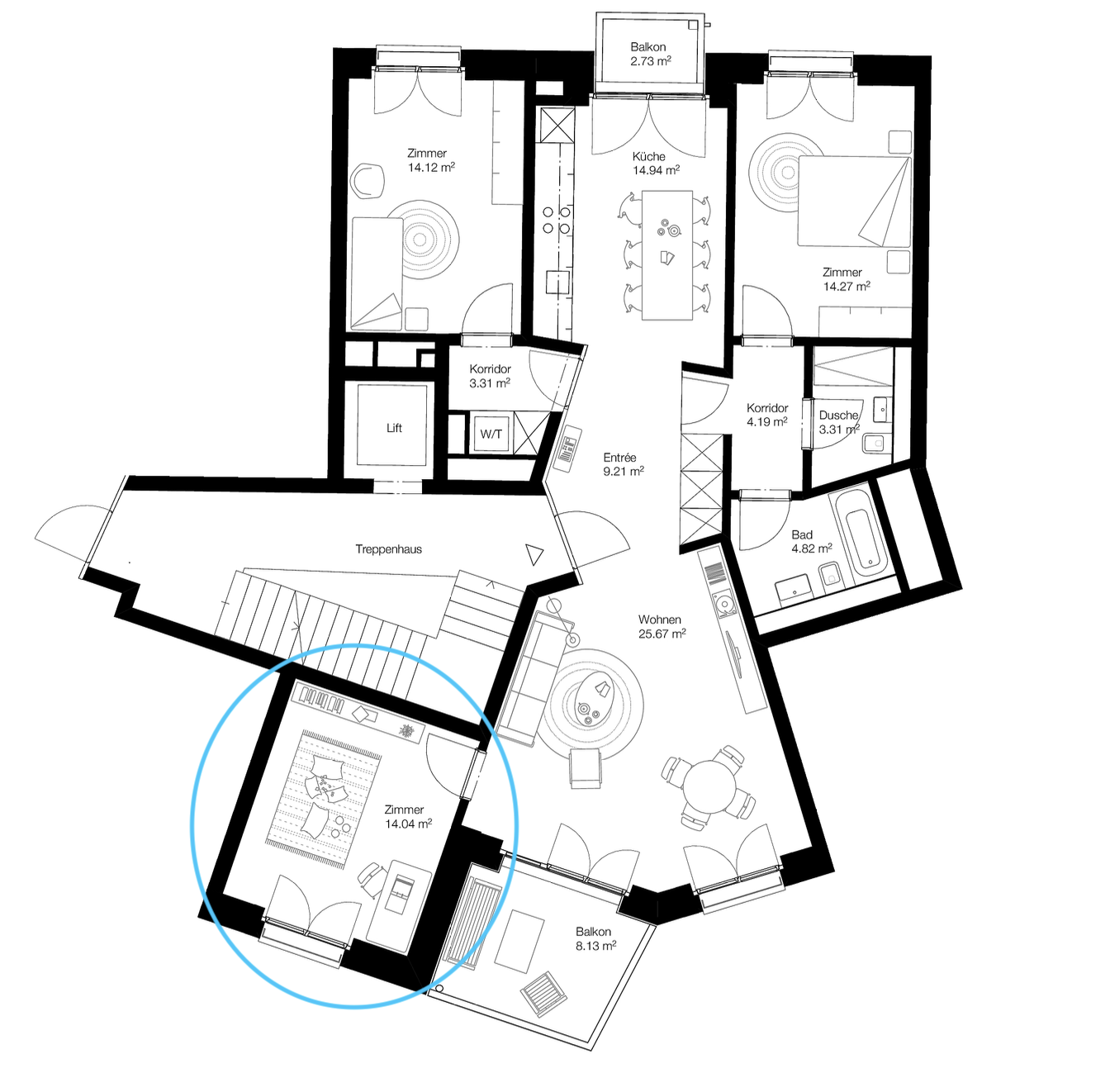 Zimmer in einer WG, Foto 8 von 8