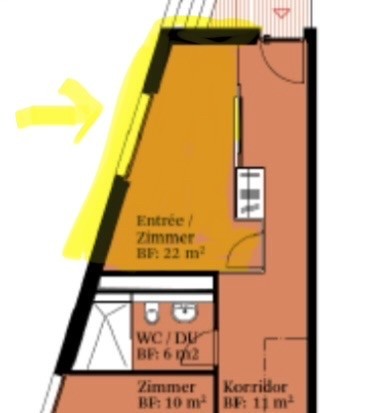 Room in a shared flat