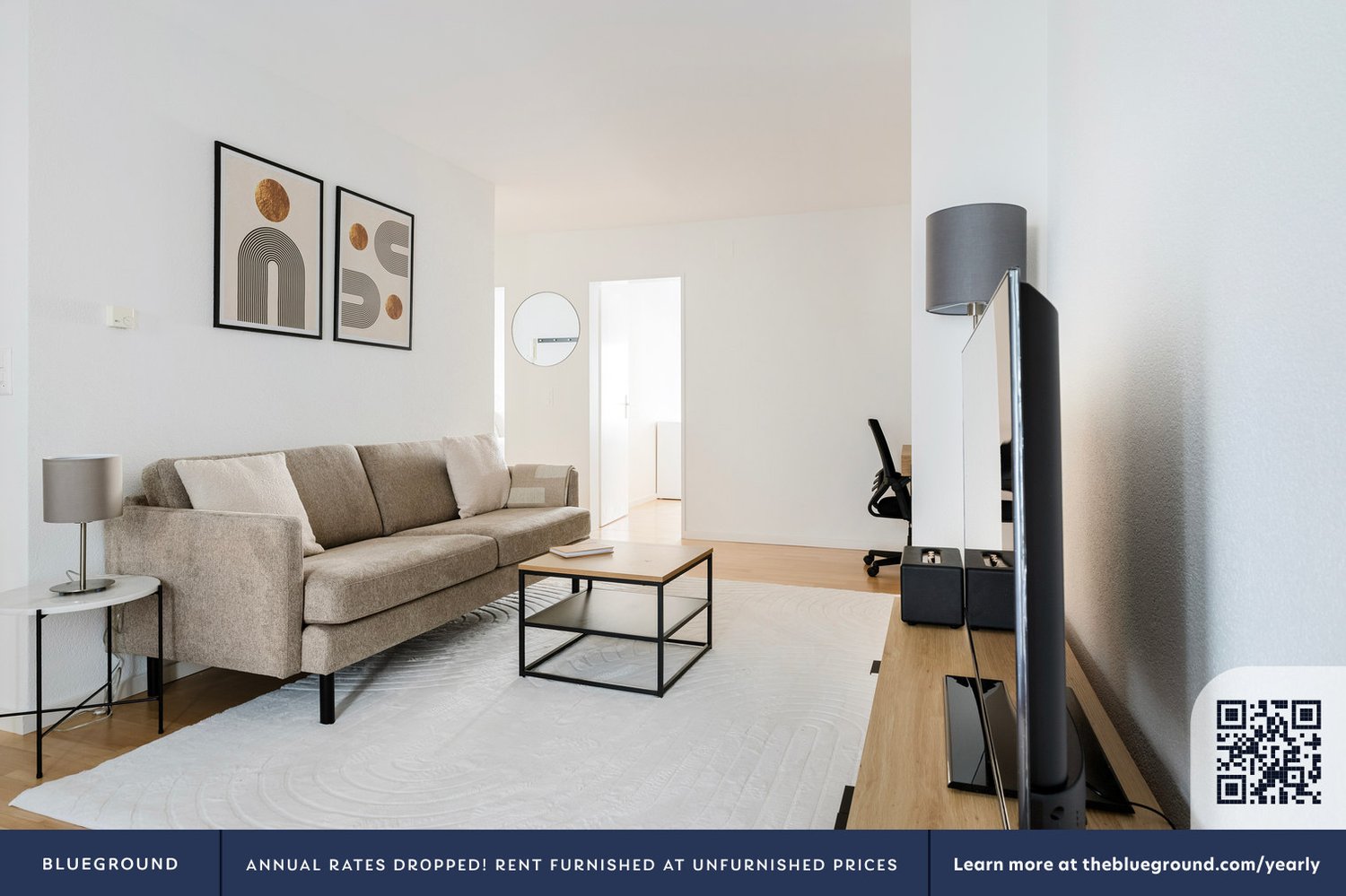 3 ½ rooms furnished flat, Foto 2 von 10