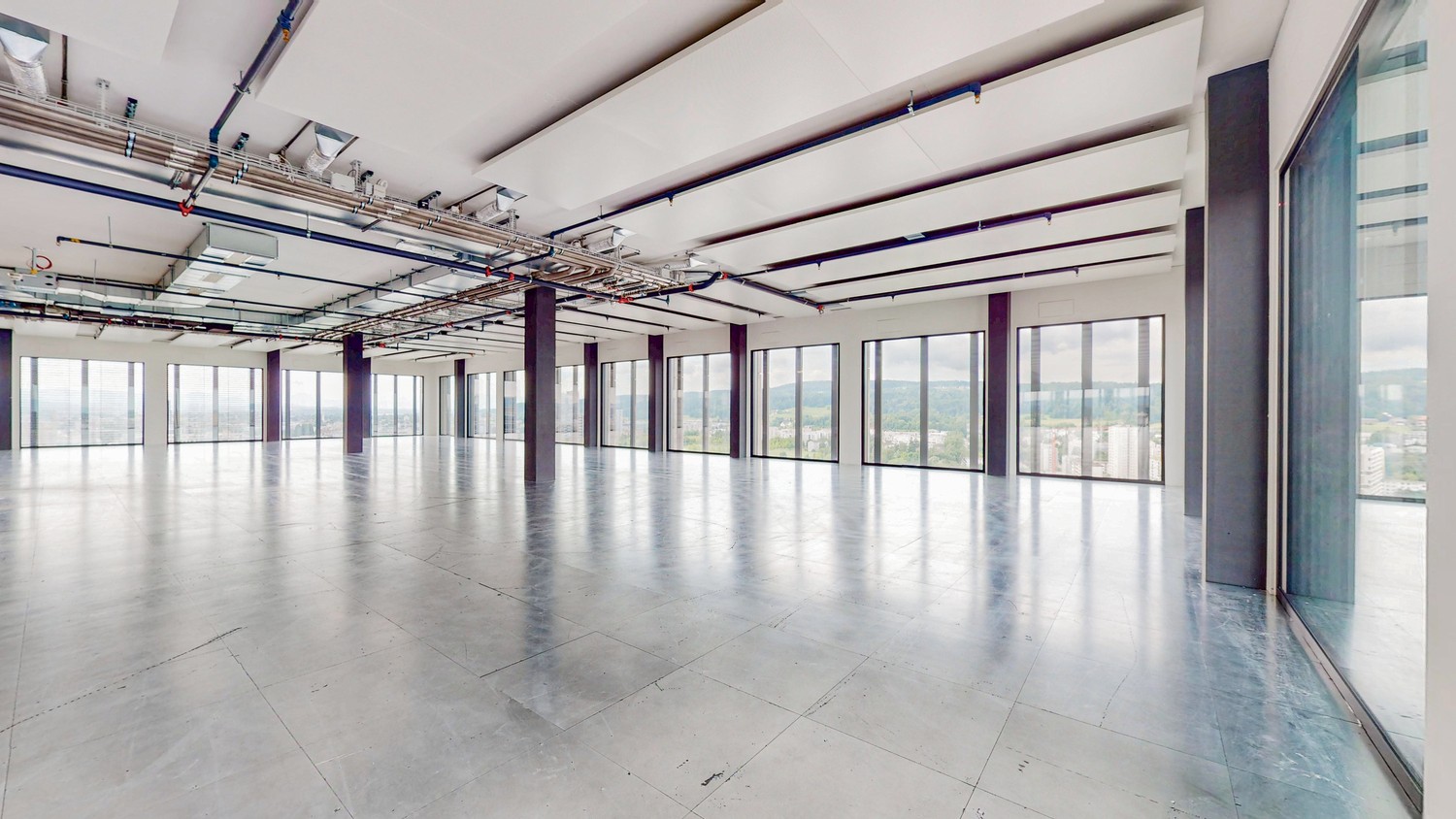 738-4400m² office