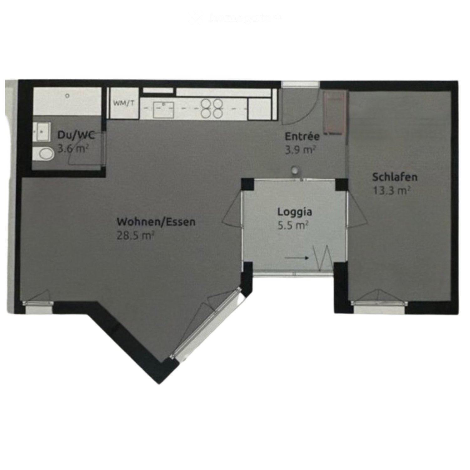 2 rooms apartment, Foto 6 von 10