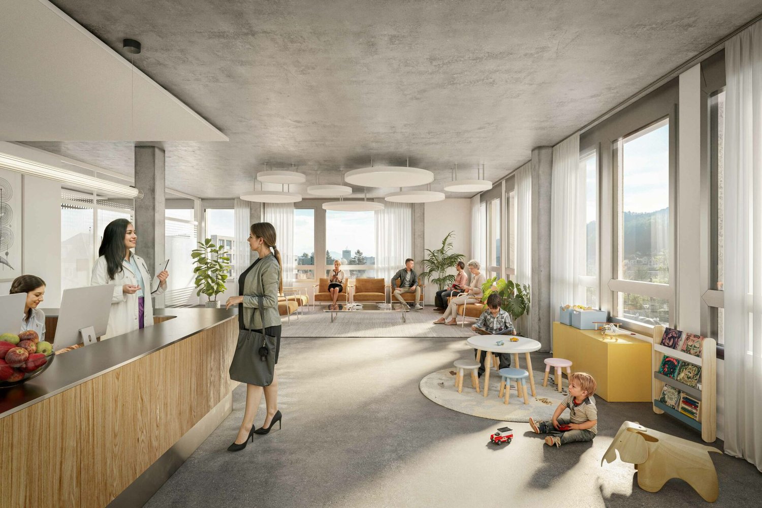 543m² studio
