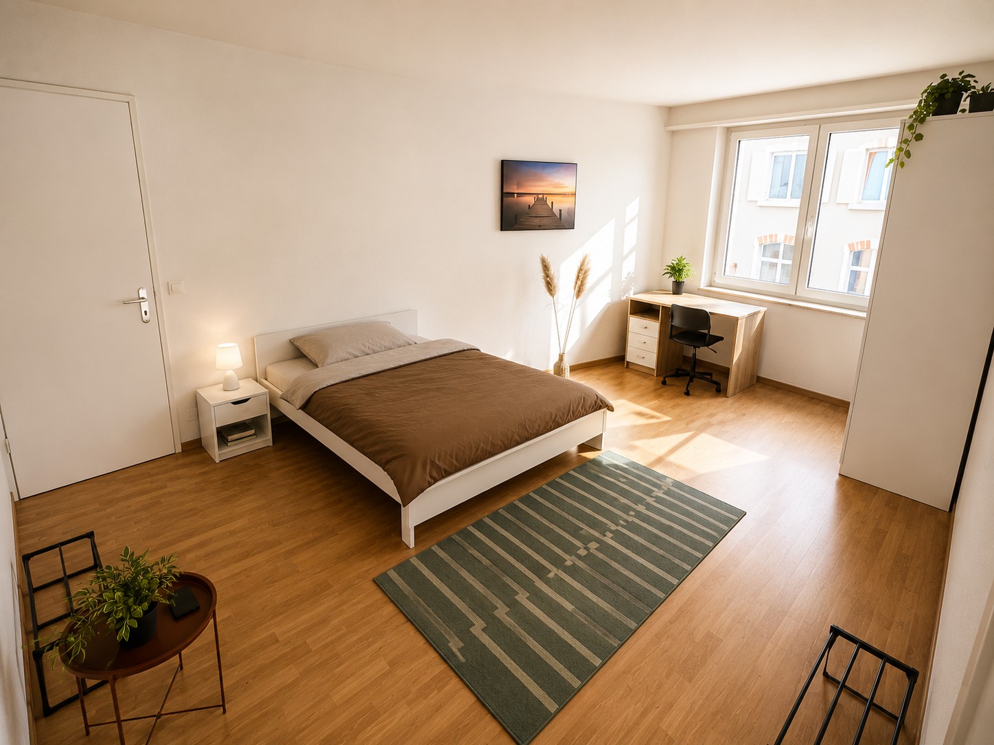 Chambre dans un appartement partagé