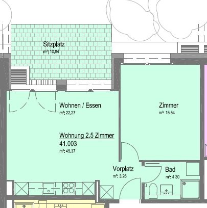 2 ½ rooms apartment (6)