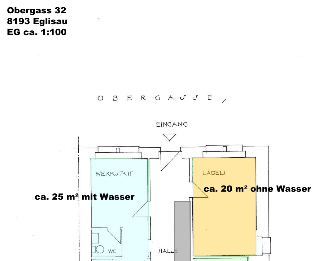 20m² commercial