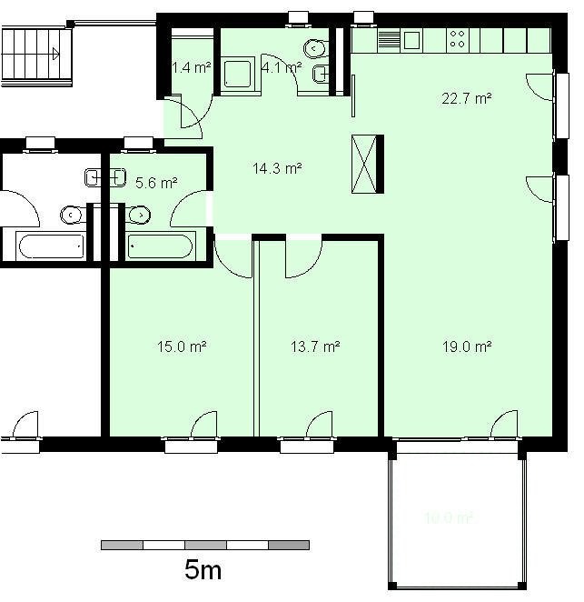 Appartement de 3 ½ pièces