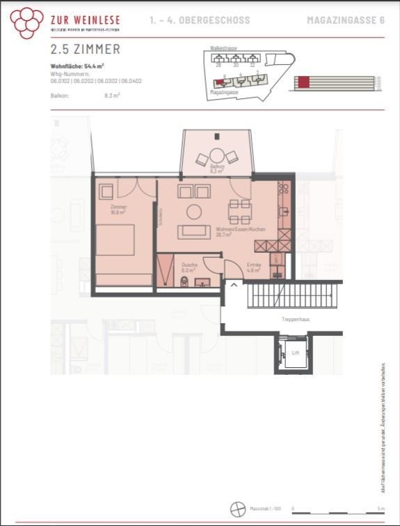 2 ½ rooms apartment, Foto 6 von 7