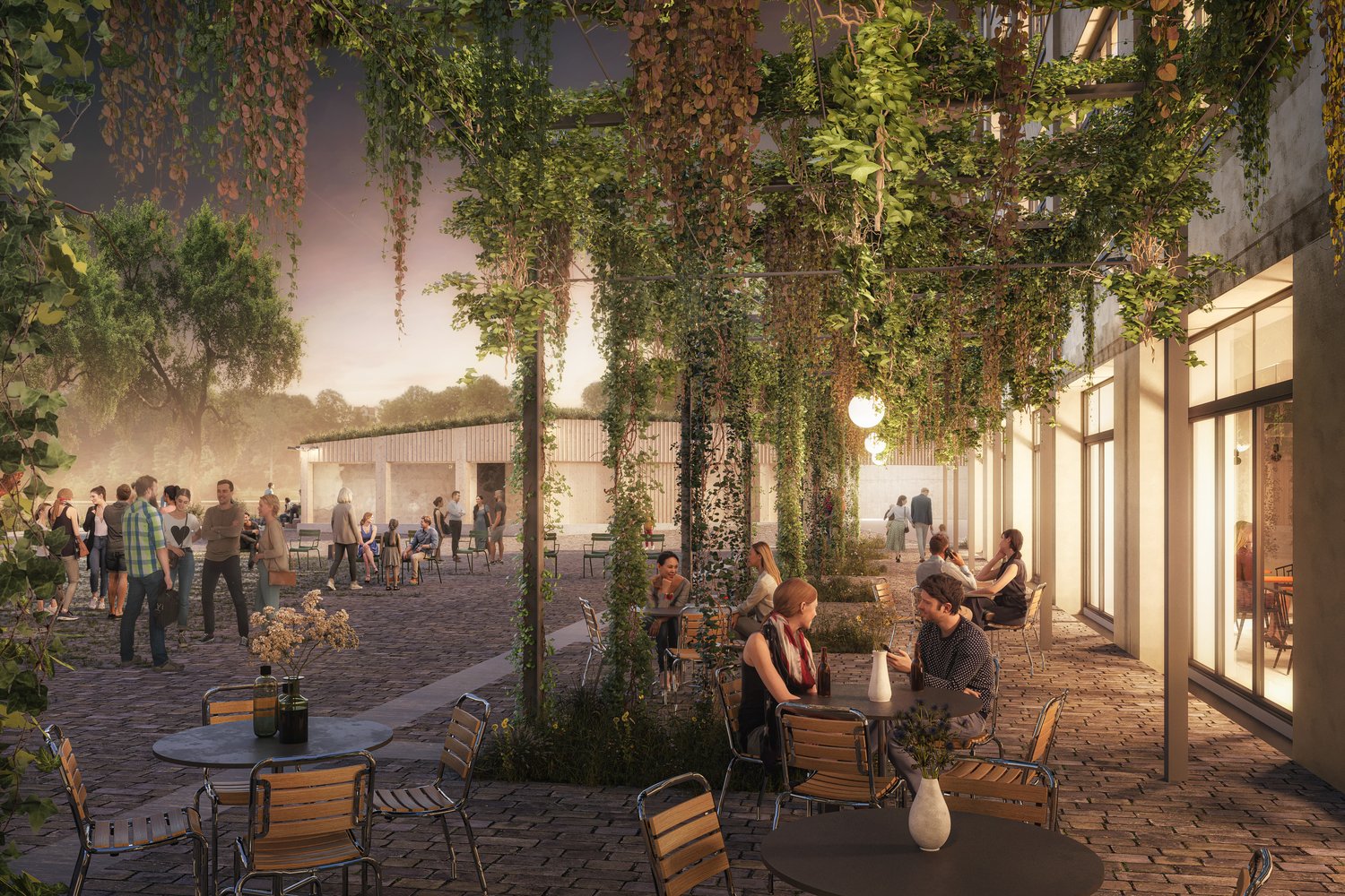 105m² commercial