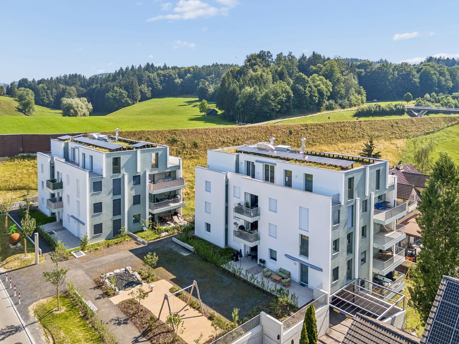 Appartement en attique de 2 ½ pièces