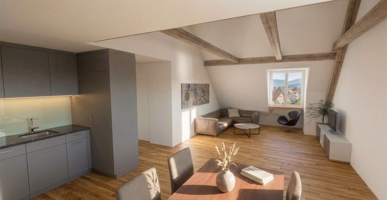 2 rooms roof flat, Foto 1 von 5