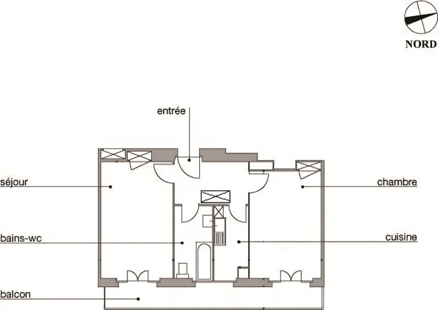 2 ½ Zimmer Wohnung