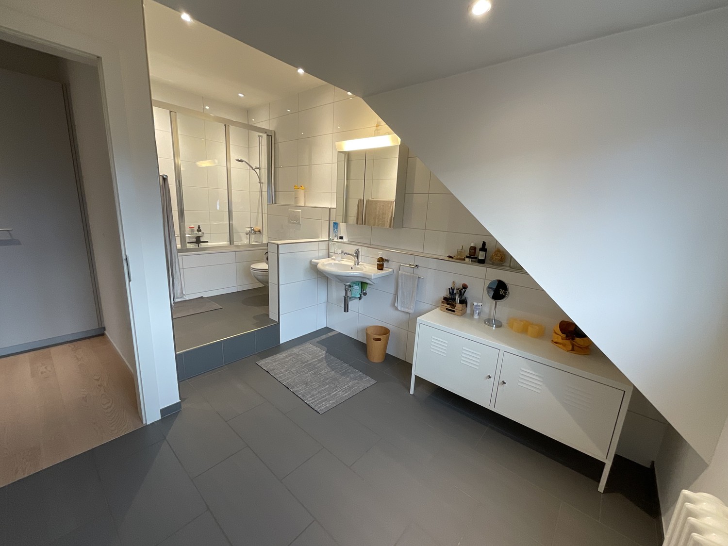 2 rooms roof flat