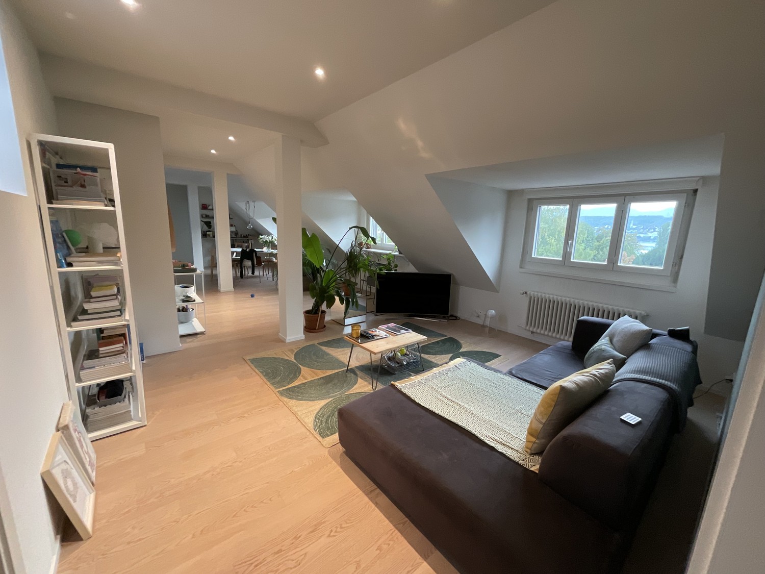 2 rooms roof flat