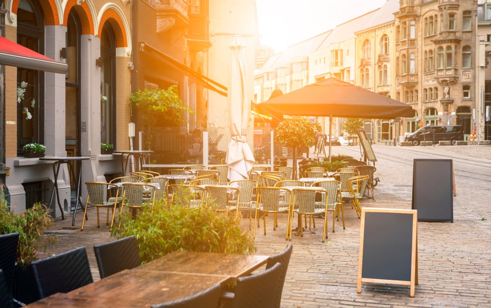 100m² restaurant