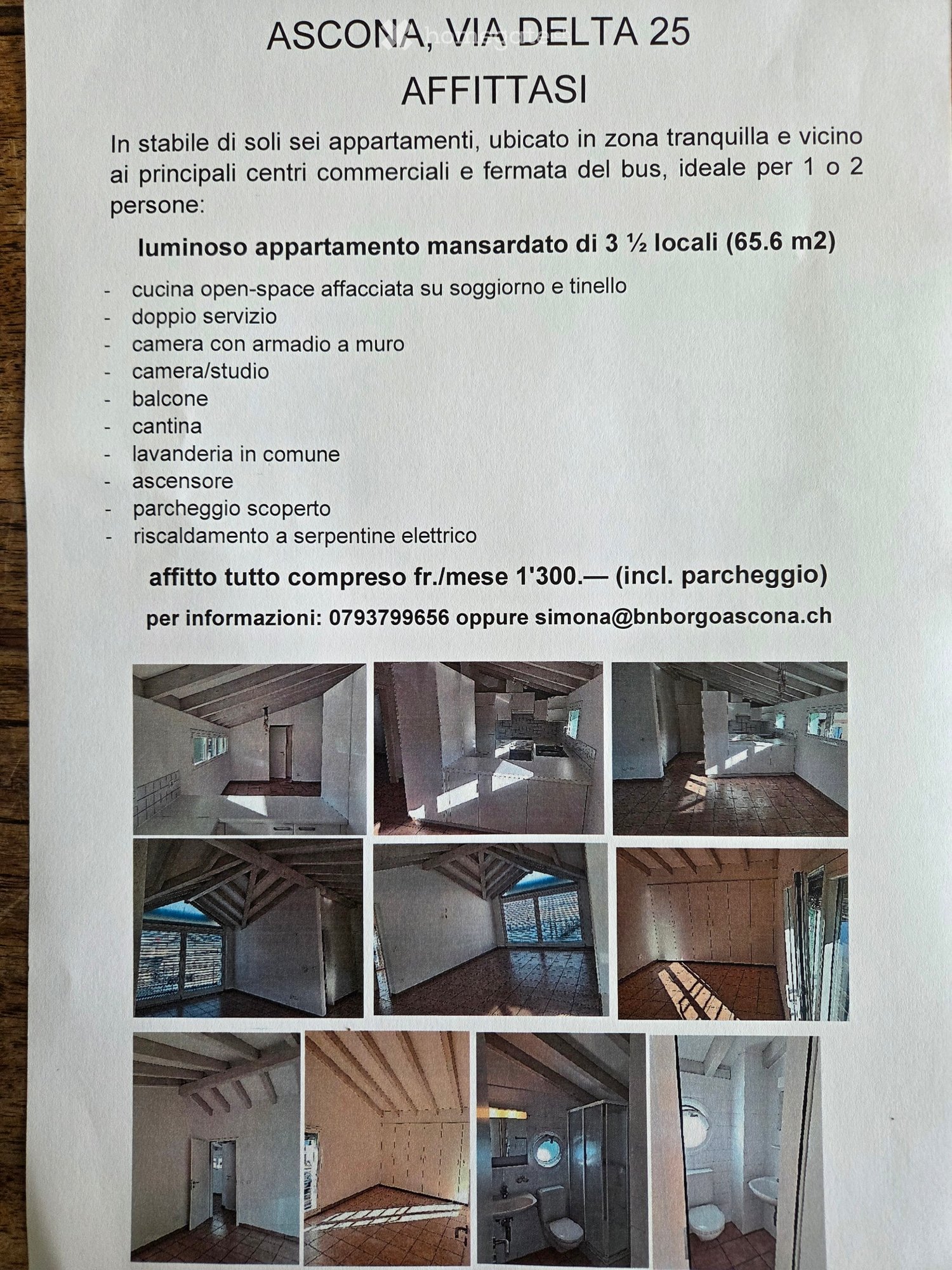 2 ½ Zimmer-Wohnung