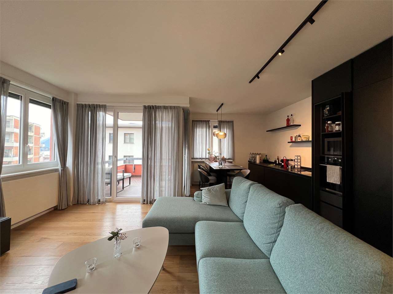 3 ½ rooms furnished flat