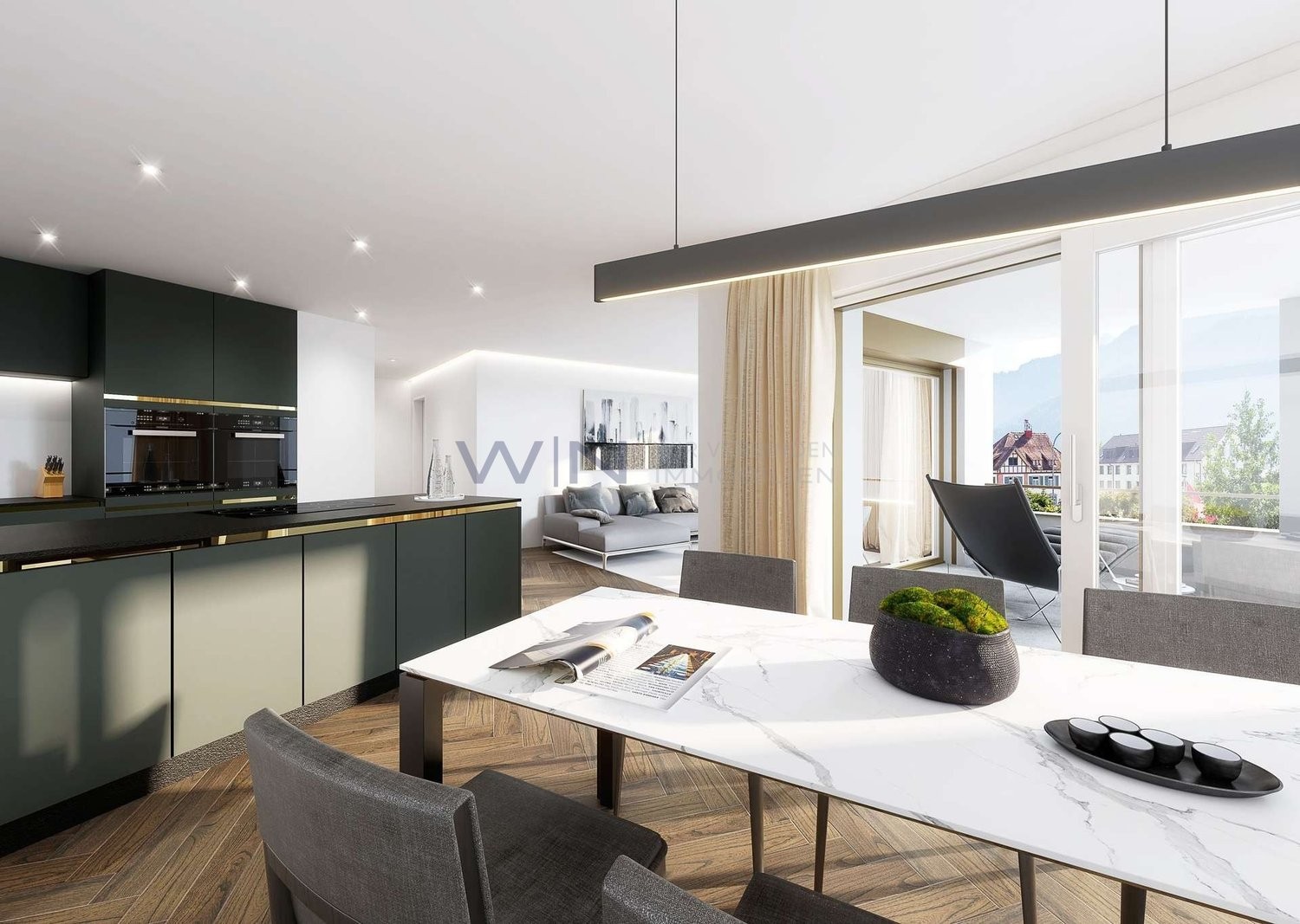 4 ½ locali appartamento in mansarda